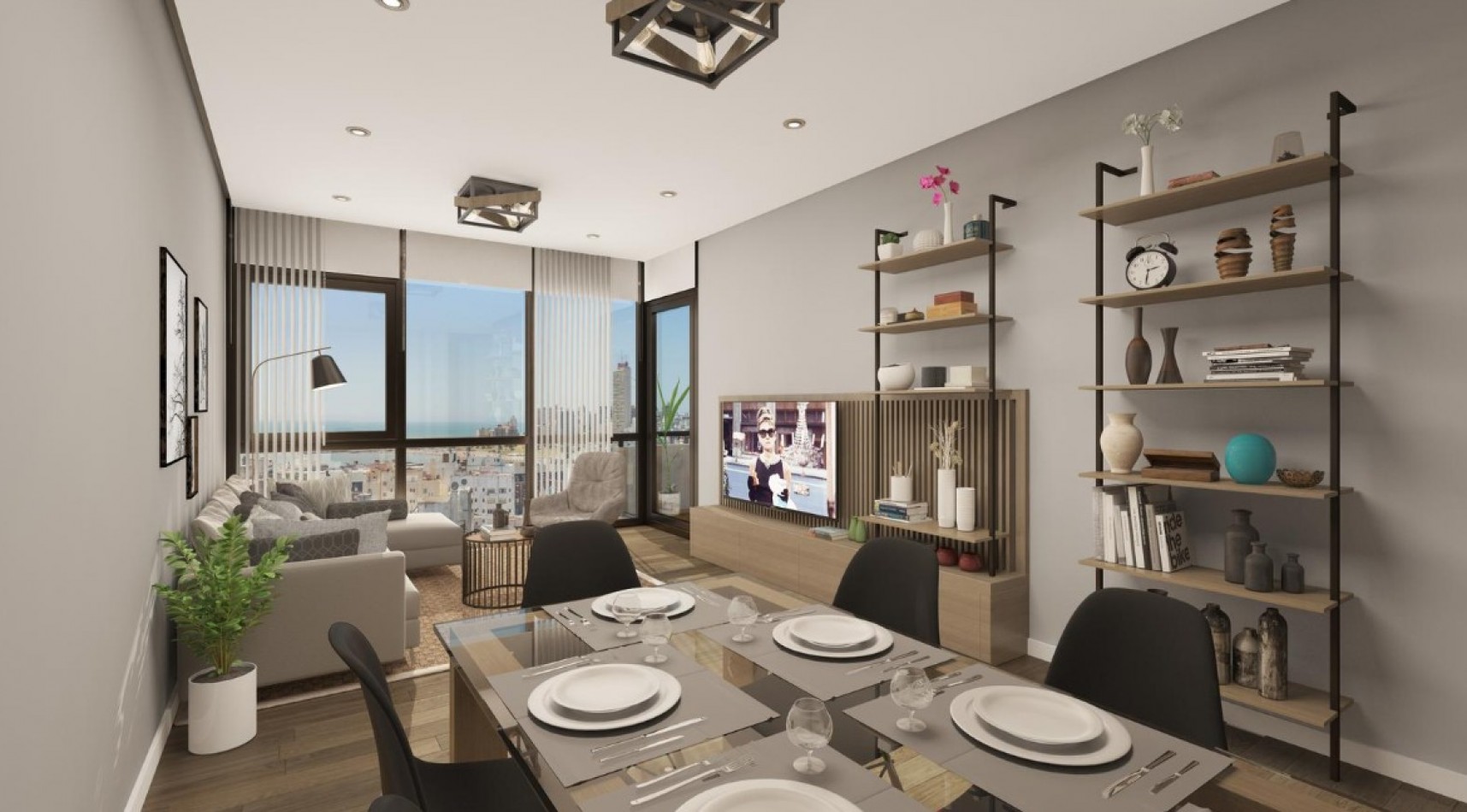 DPTO 2 AMBIENTES AL FRENTE CON BALCON -  CENTRO 