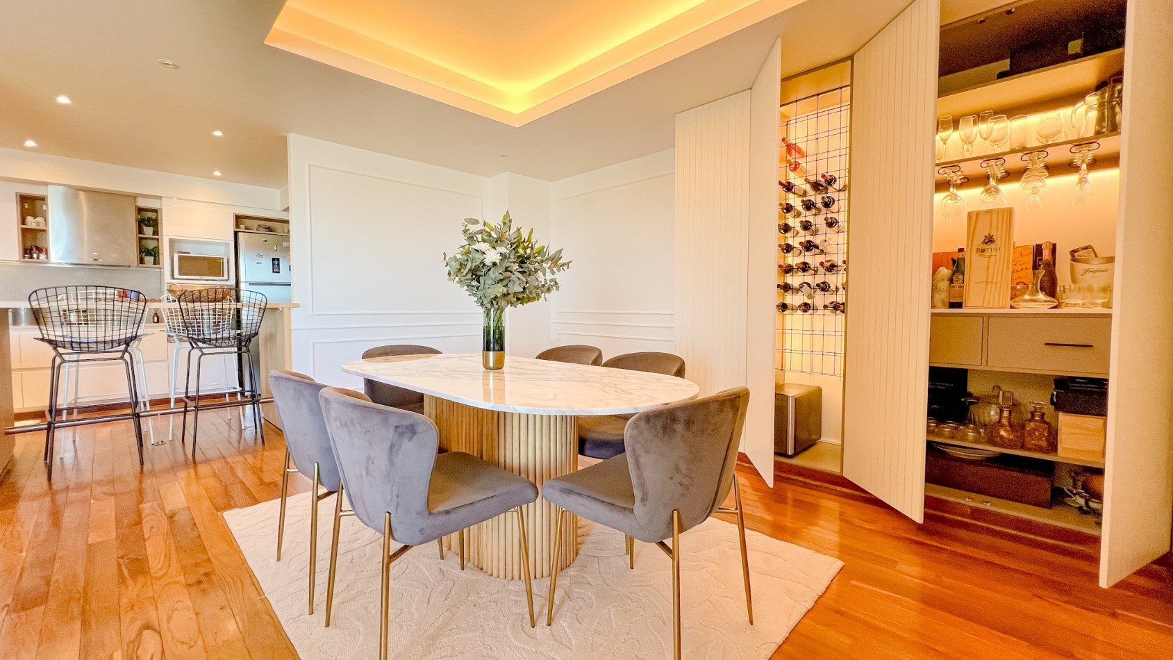 Departamento 4 amb con cochera - Playa Grande - Tourbillon