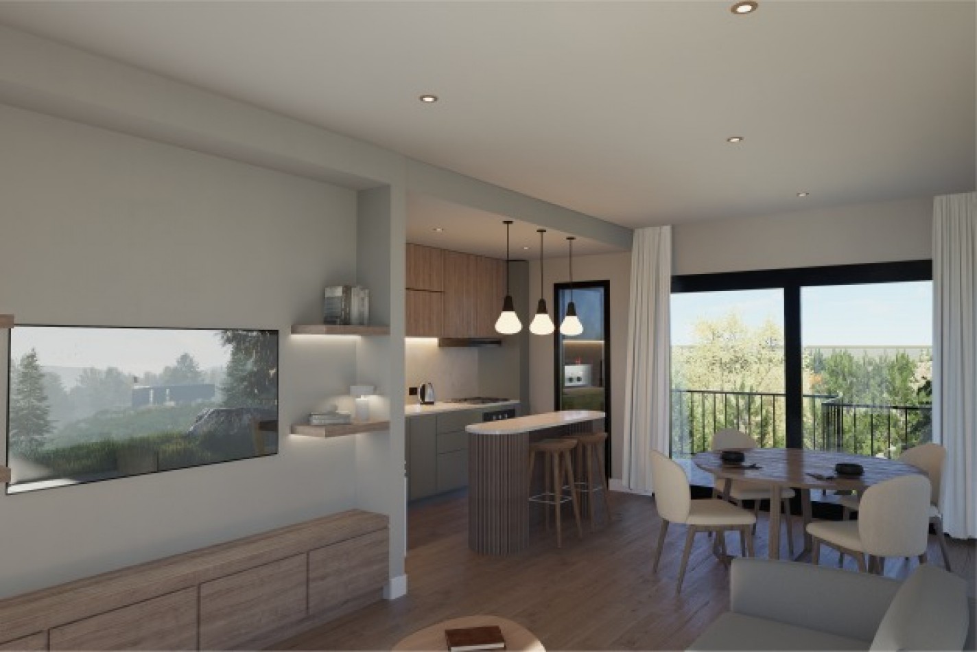 SEMIPISO DE 2 AMBIENTES - UNIDADES DISPONIBLES-  MONIQUE FORET - GUEMES