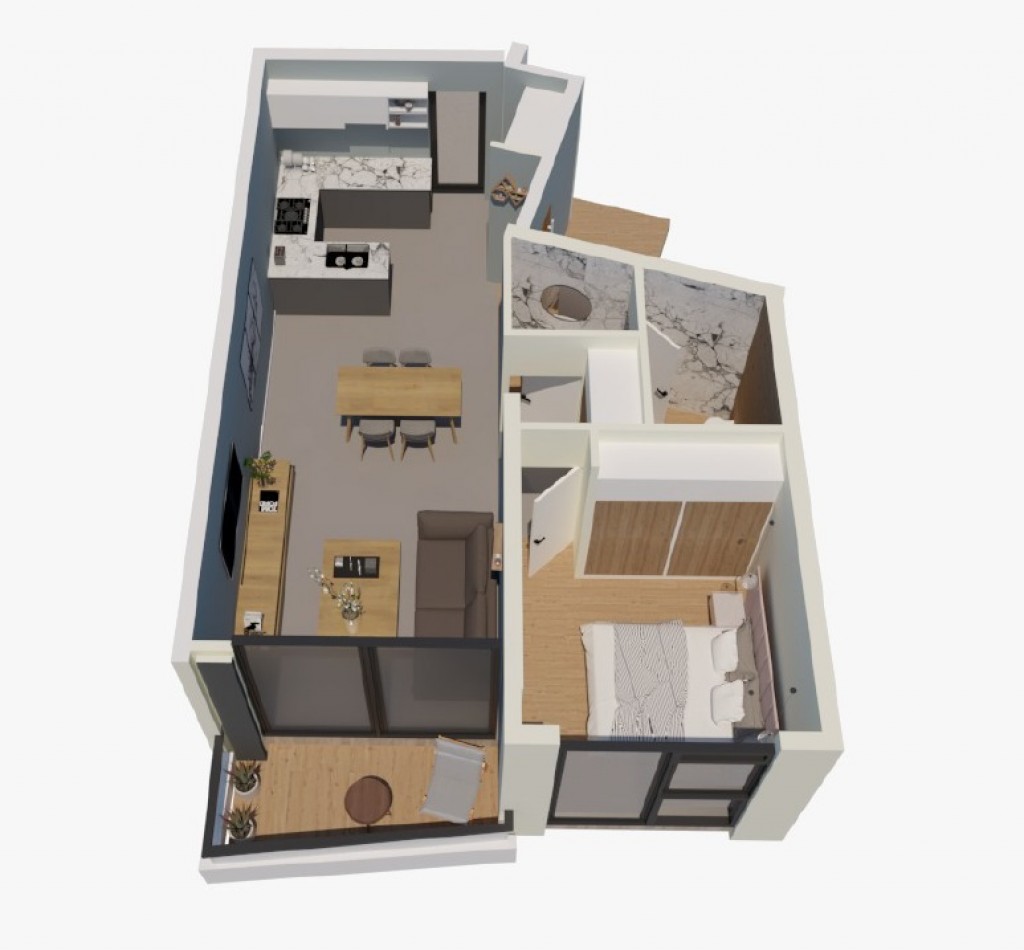 DEPARTAMENTOS DE 2, 3 Y 4 AMBIENTES -  CVR IV - FRENTE AL MAR