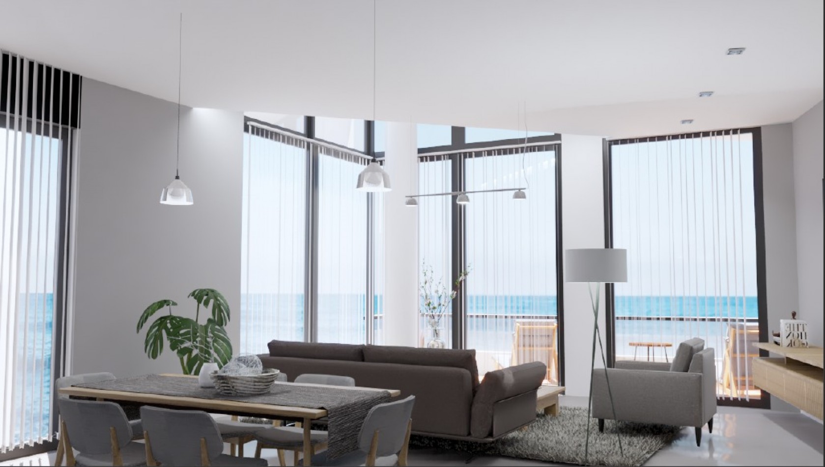 DEPARTAMENTOS DE 2, 3 Y 4 AMBIENTES -  CVR IV - FRENTE AL MAR