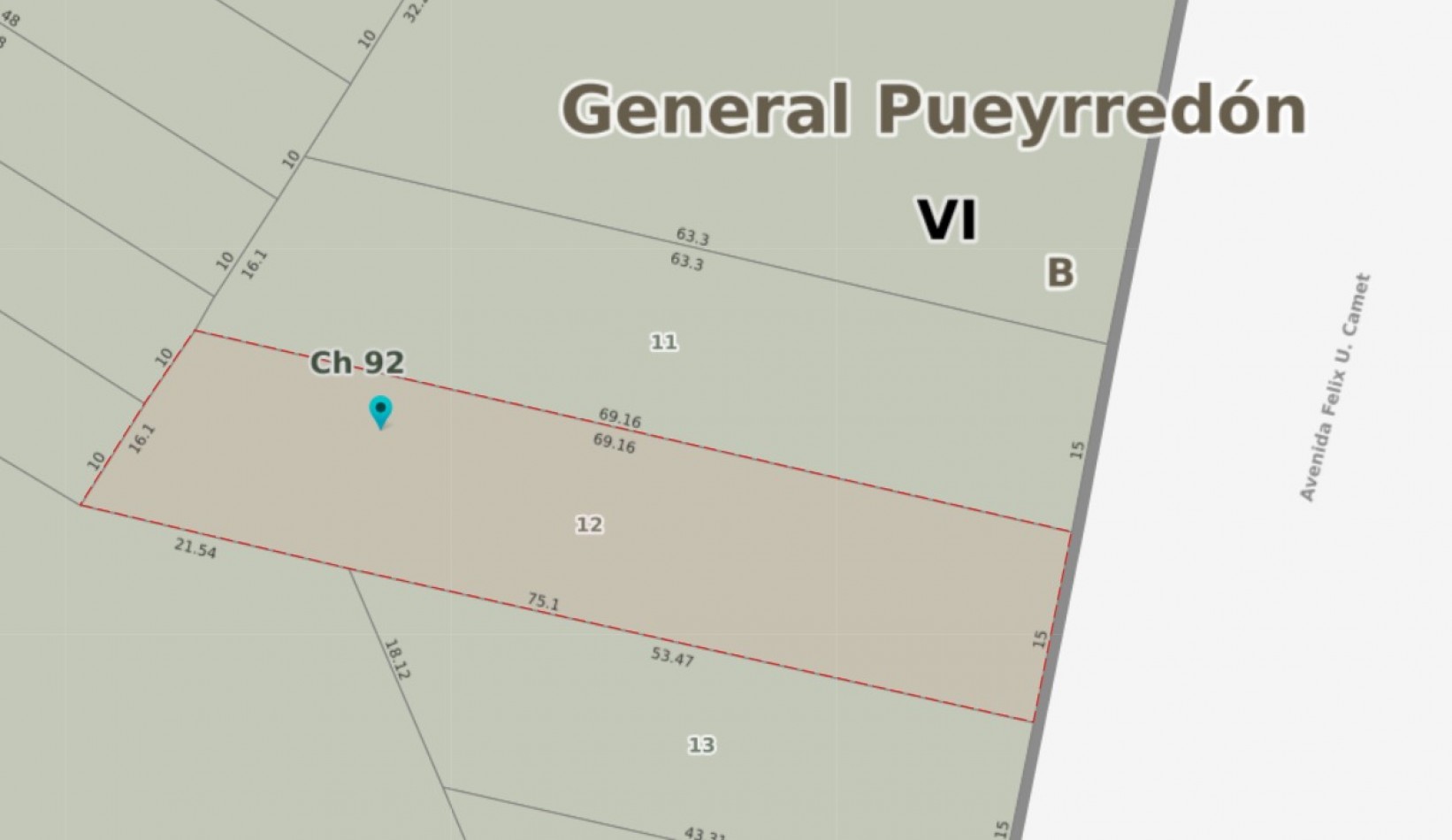 LOTE PARA DESARROLLO FRENTE AL MAR