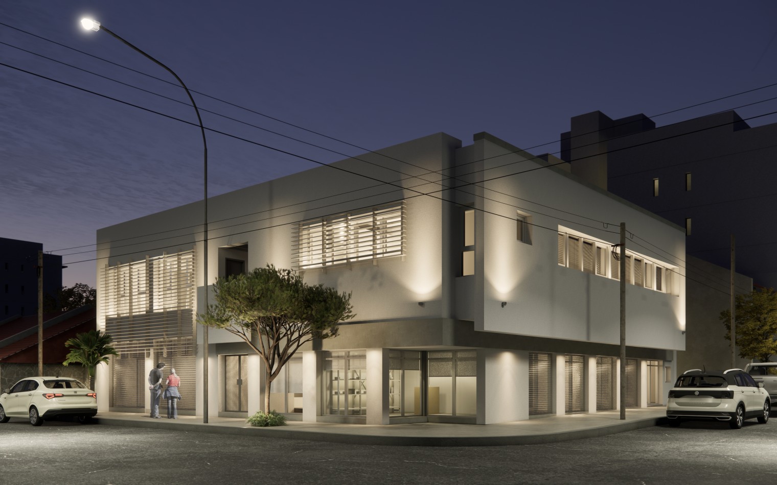 ALQUILER DE OFICINAS Y LOCALES COMERCIALES - CAFETERIA- COMPLEJO CHAUVIN