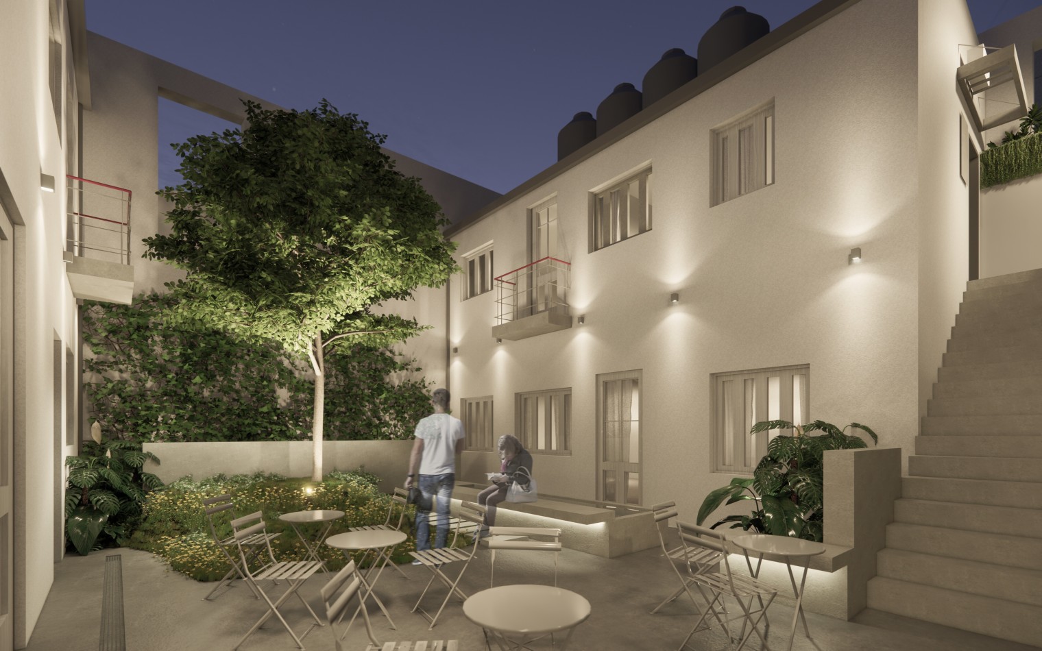 ALQUILER DE OFICINAS Y LOCALES COMERCIALES - CAFETERIA- COMPLEJO CHAUVIN