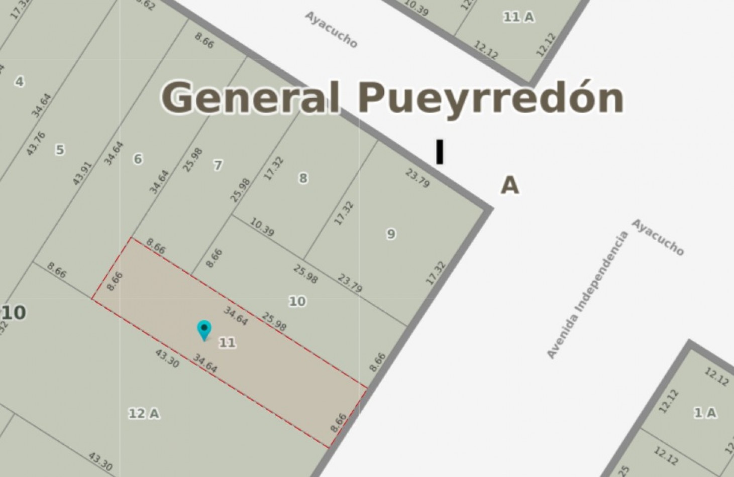 LOTE PARA DESARROLLO SOBRE AVENIDA INDEPENDENCIA- ZONAS DE PLAYAS