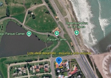 LOTE PARA DESARROLLO CON VISTA AL MAR
